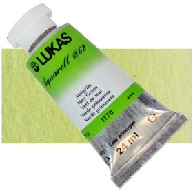 Resim Lukas Aquarell 1862 Artist 24ml Sulu Boya 1170 May Green Seri 2 