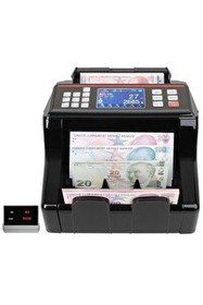 Resim Sigma SC7520B Karışık Para Sayma Makinesi - TL - Euro - USD - Türkçe Sesli Uyarı Müşteri Ekranı 