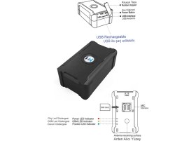 Resim Secumore Securemore WW S20 Model Araç ve Motosiklet GPS Takip Cihazı Yüksek Hassasiyetli Konum Belirleme 