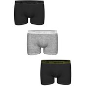 Resim John Frank Premium 3'lü Erkek Boxer JF3BPB02 (JF3BPB02) 