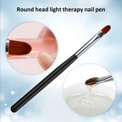 Resim 1/3 adet Nail Art Fırçaları Fototerapi ve Akrilik Jel Uzatmaları için - Hassas Uç, Kokusuz, Çok Renkli Seçenekler (Siyah, Kahverengi, Beyaz) - DIY Manikür ve Pedikür Araçları Nail Art, Manikür Aksesuarları, Şık Fırça Tasarımı, Dayanıklı Fırça Kılları 