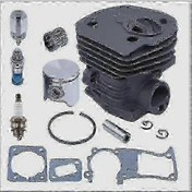 Resim Husqvarna 346 346xp Motorlu Testere Motoru Revizyon Parçaları İçin Piston Seti. 