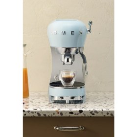 Resim Smeg ECF02PBEU Mavi Espresso Kahve Makinesi 
