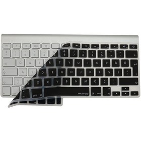 Resim Apple Magic Keyboard A1314 A1242 Türkçe Q Uyumlu Klavye Koruyucu Iso Ters L Enter Silikon Pembe Altın 