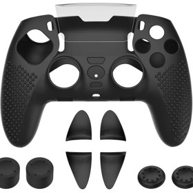 Resim Ps5 Dualsense Edge Elite Controller Için Kaymaz Koruyucu Kılıf, Ergonomik Silikon Kılıf, Ps5 Controller Için Aksesuar 