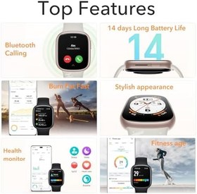 Resim HONOR 4 akıllı saat, Bluetooth araması, 1,75 inç AMOLED, GPS, 14 günlük bekleme süresi, Spo2, kalp frekansı ve stres monitörü, 5 ATM, Android ve iOS ile uyumlu, altın 