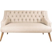 Resim Ze10 Design Lamont Loveseat İkili Kanepe Krem 