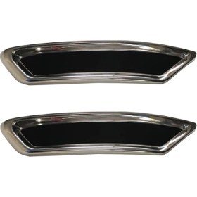 Resim Başkent Oto Volkswagen Passat B8 Krom Egzoz Ucu 2 Parça 2014 Üzeri Çelik 