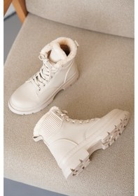 Resim Daxtors Natalya Soğuk Geçirmez Kışlık Kadın Bot & Bootie Siyah 