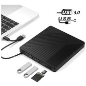 Resim Sones Usb 3.0 Ve Type-c Dvd Sürücü Oynatıcı Harici Optik Sürücü 