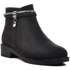 Resim Ayakmod 325098 Siyah Zümrüt Kadın Bot Açık Gri 