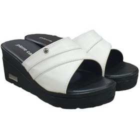 Resim Pierre Cardin Anatomik Dolgu Topuk Günlük Bayan Terlik 001 