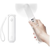 Resim Life 8 Plus 4500mah Taşınabilir El Tipi Vantilatör, Beyaz 