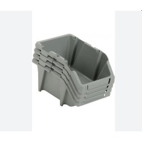 Resim Mano Avadanlık G-40 Gri Renk Malzeme Kutusu Civata Kutusu 45cm 