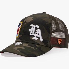 Resim Baseball Cap - Curved Visor - Urban Collection - LA Kamuflaj - Haki - M-L (60-64 cm) 