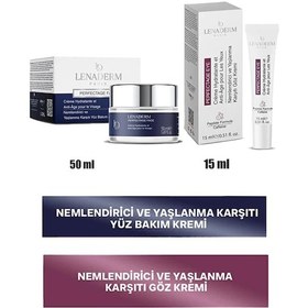 Resim Lenaderm Perfectage Eye Krem 15 Ml+lenaderm Perfectage Face Krem 50 Ml 