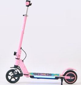 Resim SIMATE Elektrikli Çocuk Scooter 130W | 3 Kademe Hız | Ayarlanabilir Gidon | 21.6V 4.5Ah |Koruma Seti Hediye 