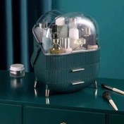 Resim House By Uyumlu House Çekmeceli Makyaj Kozmetik Düzenleyici Organizer Yeşil Parça 