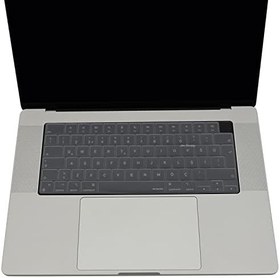Resim McStorey MacBook Türkçe Q Klavye Koruyucu M1-M5 | Air 13.6 A2681 A3113 A3240 A3449 | Pro 14 A2442 A3426 A3434 | Pro 16 A2485 A3429 | Neo 13 Ultra İnce Silikon Keyboard Cover Touch ID Protector Şeffaf 