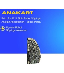 Resim Ümit Maker Beko Rs 8121 Akıllı Robot Süpürge Anakart Aksesuarları - Yedek Parça 