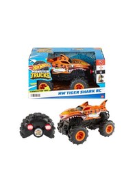 Resim Hot Wheels Monster Trucks Rc 1:24 Tiger Shark Uzaktan Kumandalı A Çok Renkli 