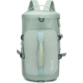 Resim Alien Outdoor Sports Su Geçirmez Naylon Oxford Kumaş Sırt Çantası Açık Hava Seyahat Bagaj Çantası Omuz Çantası-Yeşil (Yurt Dışından) 
