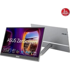 Resim Asus 15.6" OLED Zenscreen MQ16AHE 1ms 60HZ Mhdmı-Type-C Taşınabilir Monitör 