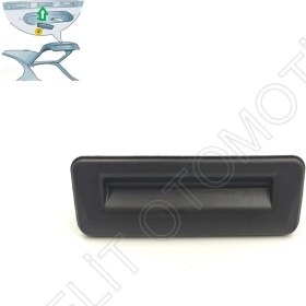 Resim Belirtilmemiş Skoda Superb Bagaj Açma Butonu 3T0827566C (2008-2015) 