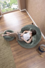 Resim GOOD NİGHT New Felix Lüx Armut Koltuk & Puf & Uzanma Koltuğu & Berjer 