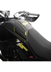 Resim GP Kompozit Yamaha Tenere 700 2019-2023 Uyumlu Tank Pad Seti Mavi 