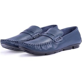 Resim Artsy Hakiki Deri Erkek Günlük Ayakkabı, Rog Loafer Ayakkabı 