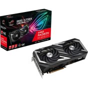 Resim Asus RADEON RX 6650 XT ROG-STRIX-RX6650XT-O8G-GAMING 8GB GDDR6 128bit OC HDMI 3xDP RGB EKRAN KARTI 