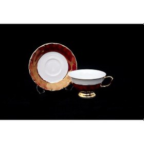 Resim Epıag Lıstr Purpurlem Çay Takımı 17 Parça 