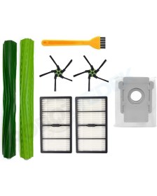 Resim robotyedek Irobot Roomba S9+ Plus Uyumlu Yedek Yenileme Seti 8 Parça 