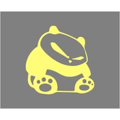 Resim SEÇ Kızgın Panda Sticker Çok Amaçlı Sticker 