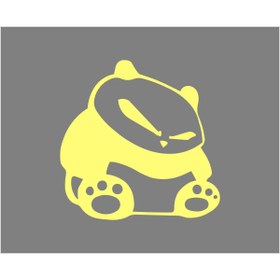 Resim SEÇ Kızgın Panda Sticker Çok Amaçlı Sticker 