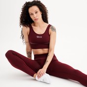 Resim Qlu Infinity Collection Women's Seamless/Seamless Striped Bra/Sports Bra 