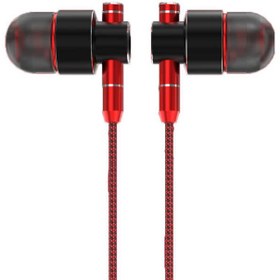 Resim Lapas LY800 3.5mm Kulaklık - Siyah-Kırmızı 