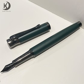 Resim 1 Adet Yongsheng Şık Siyah ve Yeşil Metal Yazı Kalemi - Ergonomik Tasarım, İnce Uçlu, Kapaklı Kapatma, Lüks Ofis Hediyesi, Yöneticiler İçin Hediye | Zarif Kalem Tasarımı | Dokulu Tutuş 