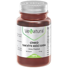 Resim Venatura çinko takviye edici gıda 60 kapsül 