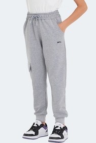 Resim Slazenger LIVE IN Unisex Çocuk Cepli Taş Gri Eşofman Altı 