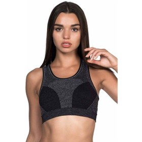 Resim Siyah Mı Emay 4026 Double Sporcu Büstiyer Siyah 