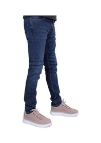 Resim Twister Panama 750-01 Lacivert Düşük Bel Dar Paça Erkek Jeans Pantolon Lacivert 