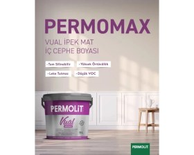 Resim Permolit Permomax Vual Tam Silinebilir Ipek Mat 2,5lt 