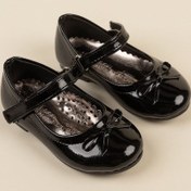 Resim Gimer - Bıyık Fiyonk Siyah Kız Çocuk Ayakkabı - Eyl1301G Siyah 