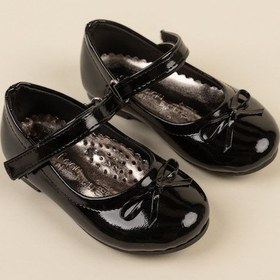 Resim Gimer - Bıyık Fiyonk Siyah Kız Çocuk Ayakkabı - Eyl1301G Siyah 