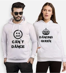 Resim Tshirthane Dancing Dange Sevgili Kombinleri Kapüşonlu Kombini 