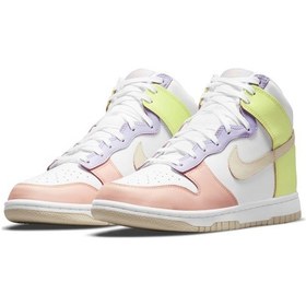 Resim Nike Dunk High Lemon Twist Dd1869-108 Kadın Spor Ayakkabı Çok Renkli 
