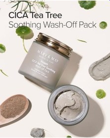 Resim Mary&may Cica Tea Tree Yatıştırıcı Cilt Bakım Maskesi 125 Ml 