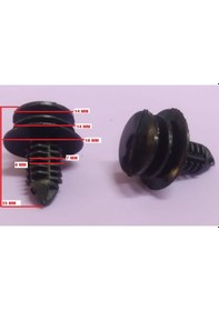 Resim 7044-fiat Punto Stilo Kapı Döşeme Klipsi 46776091 10 Adet 